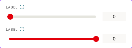 Example Range Slider